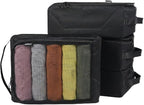 Gloppie 4-Pack Packing Cubes for Luggage - Organizer Suitcase Bags Set - Carry On Travel Accessories