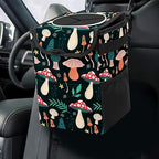 Car Trash Can – Multi-Purpose, Lightweight and Portable with Durable Water-Resistant Coating, No Installation Required, Practical and Ample Capacity, Variety of Colors.Mushroom