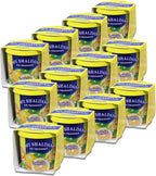 Auto Dynasty My Shaldan Japanese Car Cup-Holder Natural Air Freshener Cans - Lemon Scented (Pack of 12)