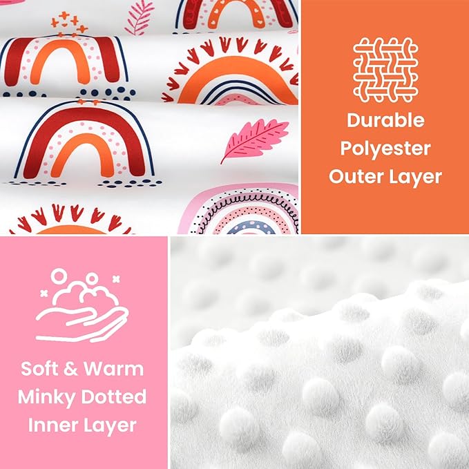 Rquite Car Seat Cover Baby, Carseat Covers Baby Girl, Winter Infant Car Seat Cover, Warm Minky Car Seat Canopy, Baby Carrier 
