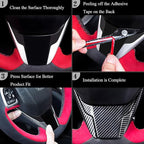 Glossy Black ABS Car Exterior Mirror Cover Side Rearview Mirror Cover Mirror Protective Caps Compatible with Kia Stinger 2017-2024 Accessories