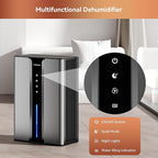 Home Dehumidifier with Drain Hose, (950 sq.ft) 95oz Quiet dehumidifier for Bathroom Bedroom, with Air Reusable Filter Indoor 