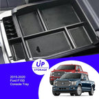 2018 F150 Console Tray Center Console Organizer Tray for 2015-2020 Ford F-150 Raptor Mid Armrest Glove Storage Box for Ford F150 2020 Accessories NOT for 2021 2022 F150