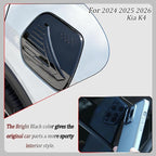 Fuel Tank Cap Cover, for KIA K4 2024 2025 2026, Car Fuel Tank Cap Decoration Accessories - Bright Black