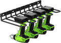 ENONCI Power Tool Organizer, Drill Holder Wall Mount,Thickened Drill Rack,50 lb Garage Storage Heavy Duty Drill Organizer Uti