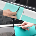 Zanch Car Wrapping Flexible Micro Squeegee/Curves Slot Tint Tool,Complete Tools for Automotive Vinyl Wrap Film Installation -