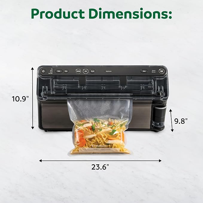 FoodSaver Elite All-in-One Liquid+™ Vacuum Sealer with Bags