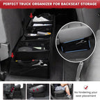 Chevrolet Silverado 1500 2500 /GMC Sierra 2011-2025 Truck Under Bench Seat Storage with Removable Divider 600D Oxford Cloth,