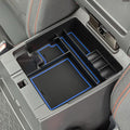 SHAOHAO for 2025 2026 Nissan Frontier Center Console Organizer Tray 2022-2025 2026 Nissan Frontier (S/SV/Pro-X/Pro-4X/SL) Console Tray Frontier 2023 2024 2025 2026 Accessories Armrest Box Organizer