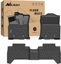 Nilight TPE Floor Mats for Toyota Tacoma Double Cab 2018 2019 2020 2021 2022 2023,All Weather Custom Fit Heavy Duty Floor Liners
