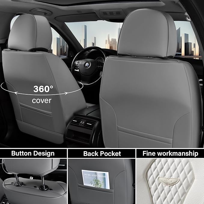Coverado Seat Covers, Car Seat Covers Front Seats, Car Seat Cover, Waterproof Car Seat Covers, Car Seat Cushion, Front Car Se