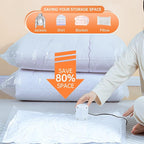 12 Pack Vacuum Storage Bags with Electric Pump, (3 Small, 3 Medium, 3 Large, 3 Jumbo) Vacuum Seal Bags for Clothing, Space Sa