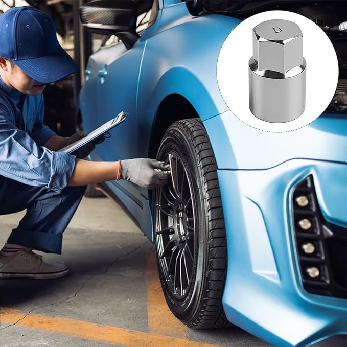 Car D-Wheel Locking Nut Key, Anti-Theft Vehicle Wheel Lug Removal Tool, Automotive Tire Lock Screw Socket Adapter, Compatible