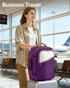 HOTOR Travel Backpack for Women – TSA-Friendly Travel Bag with Multiple Compartments & 3 Packing Cubes, Water-Resistant & Com