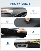 FIILINES Dash Cover for Nissan Altima 2013-2018, Dashboard Cover Altima Accessories Dash Mat Sunshade Nonslip Mesh Protector 