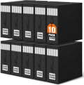 WOWBOX Sheet Organizers and Storage,Closet Bed Sheet Organizer Under Bed Storage and Organization with Label Cards & Clear Wi