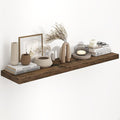 48"W x 9.3"D Floating Shelves for Wall, Wall Mounted Bathroom Shelves 1 Pack Deep Floating Shelf for Bedroom Kitchen Living R