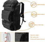 Universal Tactical Vehicle Back Seat Organizer Tactical Backpack with Multi-Pockets MOLLE Backpack