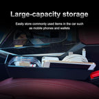 2 Pack Car Seat Gap Filler - Tool-Free Install, Large Capacity Organizer, Stops Phone/Keys Falling, Fits Most Cars, SUVs & Trucks