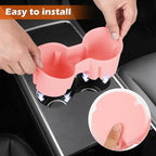 frani Center Console Cup Holder Designed for Tesla Model 3 2021-2023 Model Y 2021-2025,Tesla Interior Center Console Accessor
