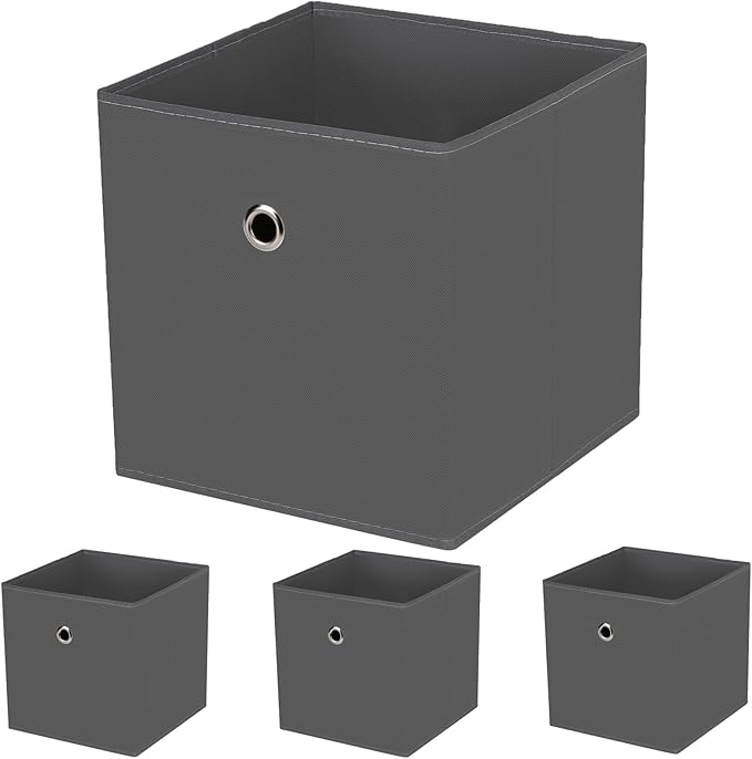 13 inch cube storage bins,collapsible fabric storage cubes Decorative storage basket,apply to clothes organizer box,shelves i