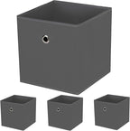 13 inch cube storage bins,collapsible fabric storage cubes Decorative storage basket,apply to clothes organizer box,shelves i