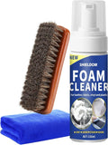 Car Interior Cleaner Kit Multifunctional Foam Cleaner, Clean Cars Seat Carpet Upholstery with Detailing Brush & Towel Deep In