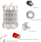 LED Storefront Lights Store Window Lights for Business Waterproof Decorative Light for Advertising Letter Signs Lightbox 5050 SMD Window Strips 40ft 80 Pieces LED Modules 4 Packs