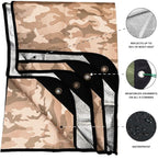 Arcturus All-Weather Outdoor Survival Blanket, Thermal Emergency Blanket, Reflective Heat Tarp with Grommets, Lightweight for