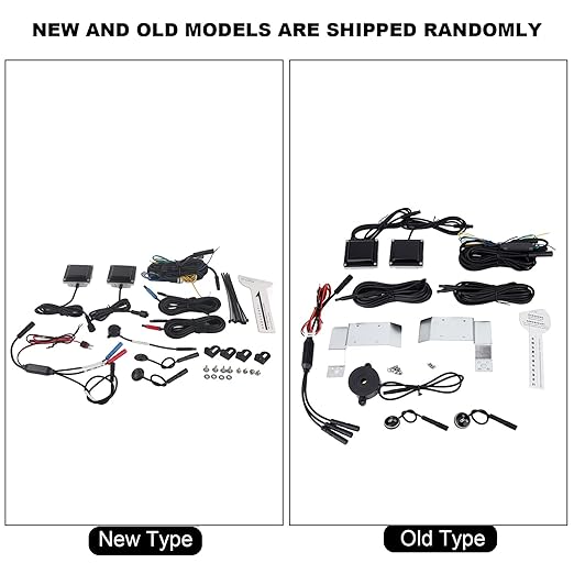 Tbest Blind Spot Detection System Kit Universal 12V BSD Sensor Monitoring IP67 LED Warning for All Vehicles