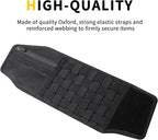 Tactical Sun Visor Organizer Visor Storage Compatible with 2018-2026 Jeep Wrangler JL 4XE Gladiator JT Accessories Car Sun Visor Sunglasses Holder Webbing Molle Panel, 2x Driver Passenger