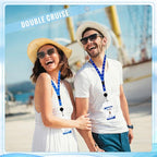 Cruise Ship Essentials Kit, Waterproof Cruise Luggage Tags, Lanyard for Cruise Ship Cards, Phone Bags, Travel Clothesline Cru