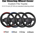 GIANT PANDA Steering Wheel Cover for Toyota, Auto Car Steering Wheel Cover for Toyota Highlander Rav4 Corolla Camry,Standard 