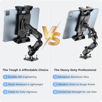 OHLPRO Tablet Mount for Truck - Heavy Duty Drill Base Tablet Holder for Car Dashboard, iPad Holder for All 5"-13" iPad Pro Samsung Galaxy Kindle fire Tablets and Car Wall etc. - 8-inch Arm