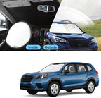 TINGLU Sun Shade for Subaru Forester 2019-2024 2025(Crossover/Base/Premium/Sport/Limited) Accessories Windshield Sun Shade Window Shade UV Rays Protection Sun Visor Cover