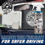 Chemical Guys Streak Free Window Cleaner – Ammonia-Free Glass Cleaner for Crystal Clear Clarity, Safe on Tint, Mirrors, Touch