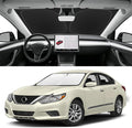 Custom Fit Windshield Sun Shade for Nissan Altima 2007-2018, Blocks UV & Heat, Front Window Sunshade Accessories, Easy Fold & Store Keep Your Car Cooler