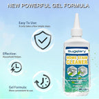 Sugelary Mold Stain Cleaner, 10 Fl oz All-Purpose Gel for Front Loader Seal, Household Cleaner Gel for Bathroom Grout, Sink, 