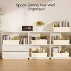 Homsorout Large Closet Organizers and Storage Bins - 8 Pack Trapezoid Storage Baskets for Shelves, Foldable Fabric Baskets wi