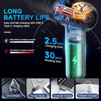 KMM Handheld Car Vacuum Cleaner, 4 in 1 Vacuum Cleaner 16000Pa Air Duster, 3-Speed Adjustable 120W High Power Vacuum Cleaner 