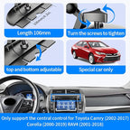 Car Phone Mount Holder For Toyota Camry 2002-2017，Corolla 2000-2019，RAV4 2001-2018 Auto Accessories Navigation Bracket Interior CD Slot Mount Mobile Cell case【Not Fit Center Console Without CD Player】