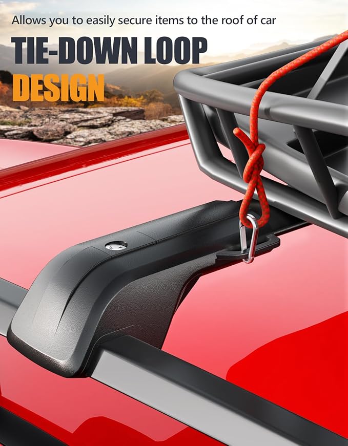 KINGGERI 330LBS All Aluminum Roof Rack Cross Bars Fit for Kia Sorento X-Line & X-Pro 2021 2022 2023 2024 2025 2026 (With Raised Side Rails), Lockable Roof Rails Crossbars Rooftop Luggage Racks Carrier
