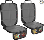 Car Seat Protector,2 Pack Automotive Seat Protectors Baby Carseat Pad Waterproof & Durable 600D Fabric for Child Baby Car Sea