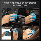 Car Cleaning Gel Slime - Magic Mud for Interior & Computer Keyboard - Remover & Dirt Cleaner - for Car Wash & Interior Cleani