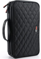 CCidea 96 Capacity CD/DVD Case Holder Portable Wallet Disc Storage Binder for Car, Home, Travel (96-Black) Specials
