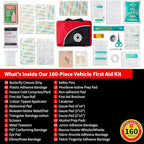 Protect Life Survival First Aid Kit for Home/Business, Camping Survival Kits | Mini Travel First Aid Kit | Camping Equipment 