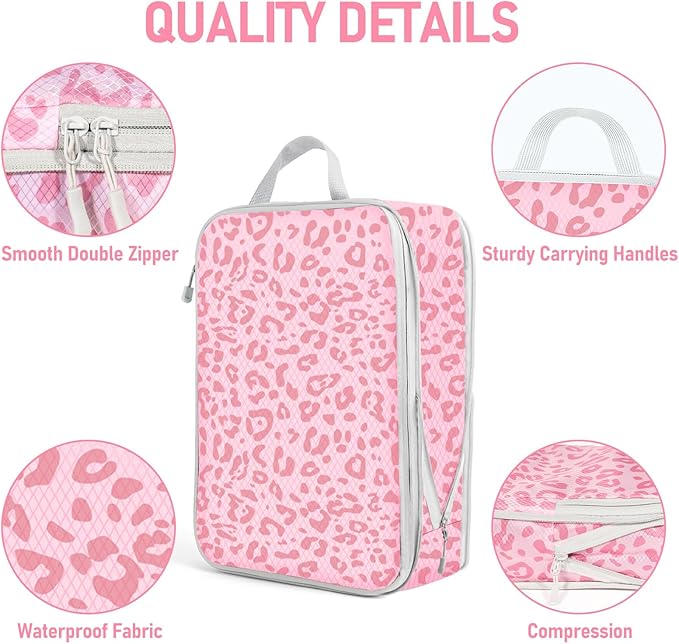 6 Set Compression Packing Cubes, Suitcase Organizer, Lightweight Travel Essentials, Compression Bags For Travel Accessories L