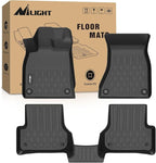 Nilight TPE Floor Mats for Audi A6 S6 A6 Quattro 2012 2013 2014 2015 2016 2017 2018, All Weather Custom Fit Heavy Duty Floor Liners