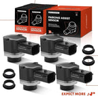 A-Premium 4-PC Reverse Backup Parking Assist Aid Sensor Compatible with Ford Models - F-150 F150 F-250/F-350/F-450/F-550 Supe