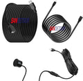 2-Pack Parking Sensor Extension Cable - Includes Two 4.5m (14.763ft) Cables for Extended Pickup Trucks, Sedans, and Vans; Com